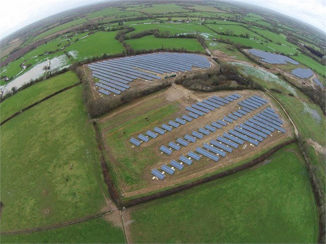 Upper Clayhill Farm is connected to the Grid