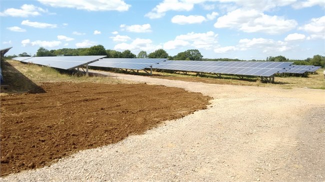 HULLAVINGTON SOLAR PLANT